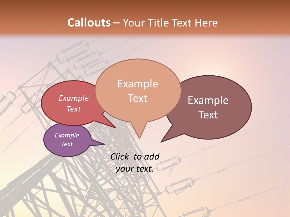 Utility Plant Equipment PowerPoint Template