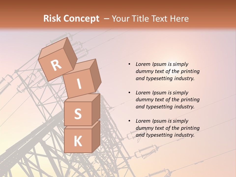 Utility Plant Equipment PowerPoint Template