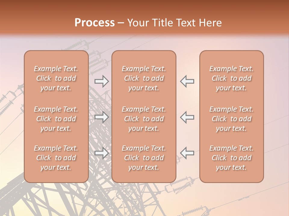 Utility Plant Equipment PowerPoint Template