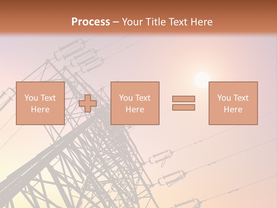 Utility Plant Equipment PowerPoint Template