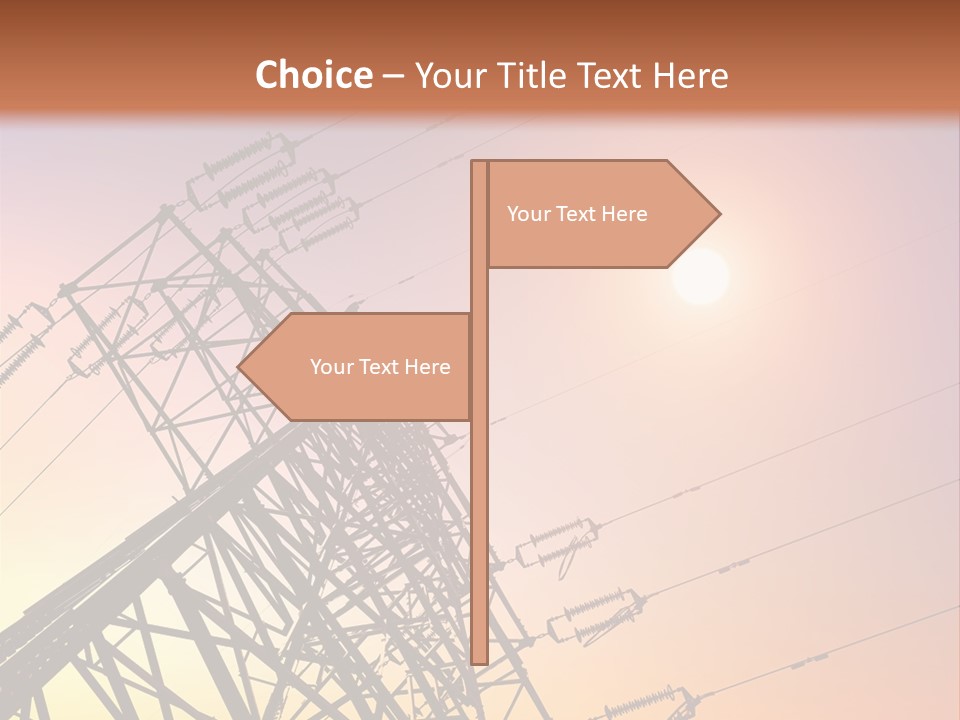 Utility Plant Equipment PowerPoint Template