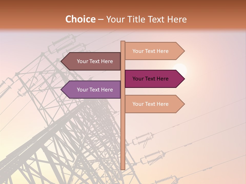 Utility Plant Equipment PowerPoint Template