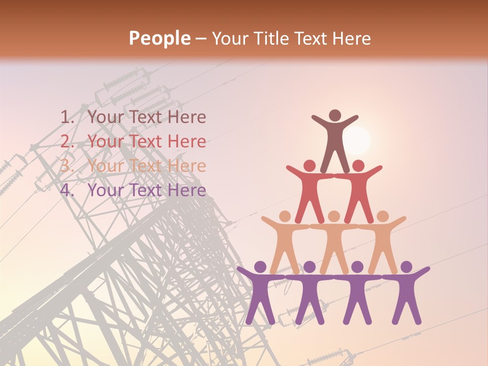 Utility Plant Equipment PowerPoint Template