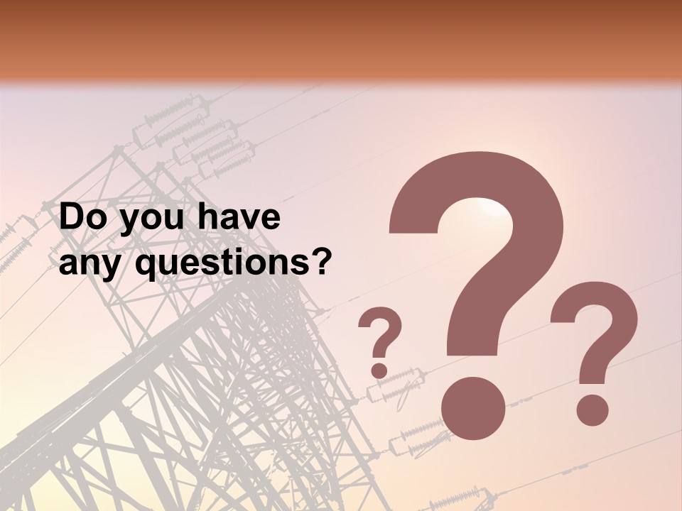 Utility Plant Equipment PowerPoint Template