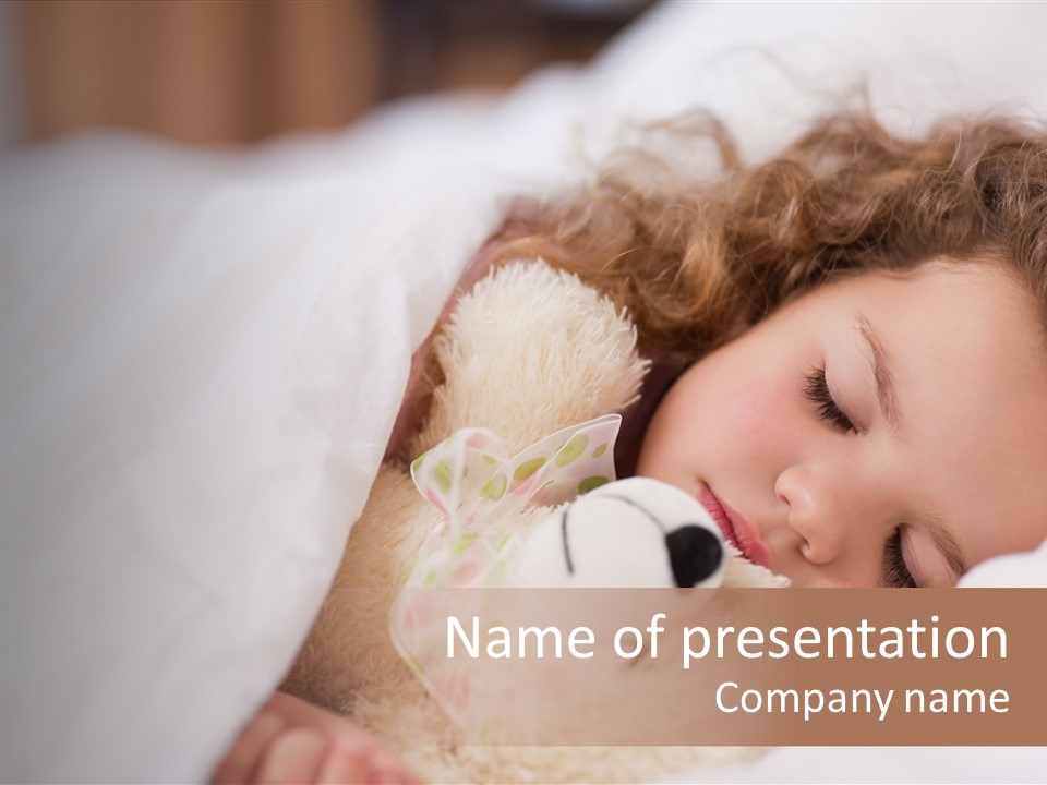 Hug Tranquil Rest PowerPoint Template