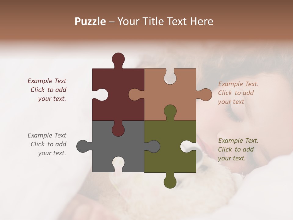 Hug Tranquil Rest PowerPoint Template