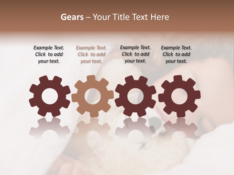 Hug Tranquil Rest PowerPoint Template