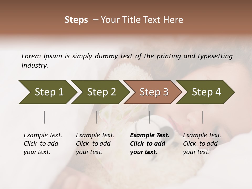 Hug Tranquil Rest PowerPoint Template