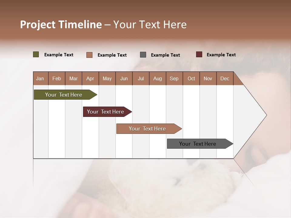 Hug Tranquil Rest PowerPoint Template