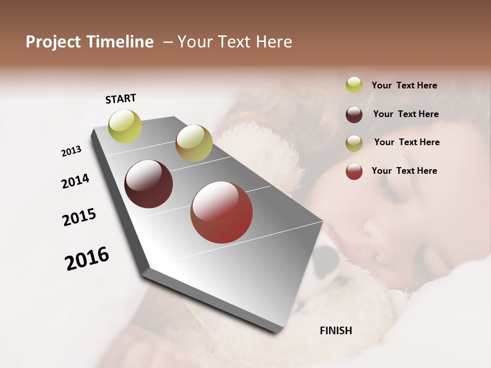 Hug Tranquil Rest PowerPoint Template