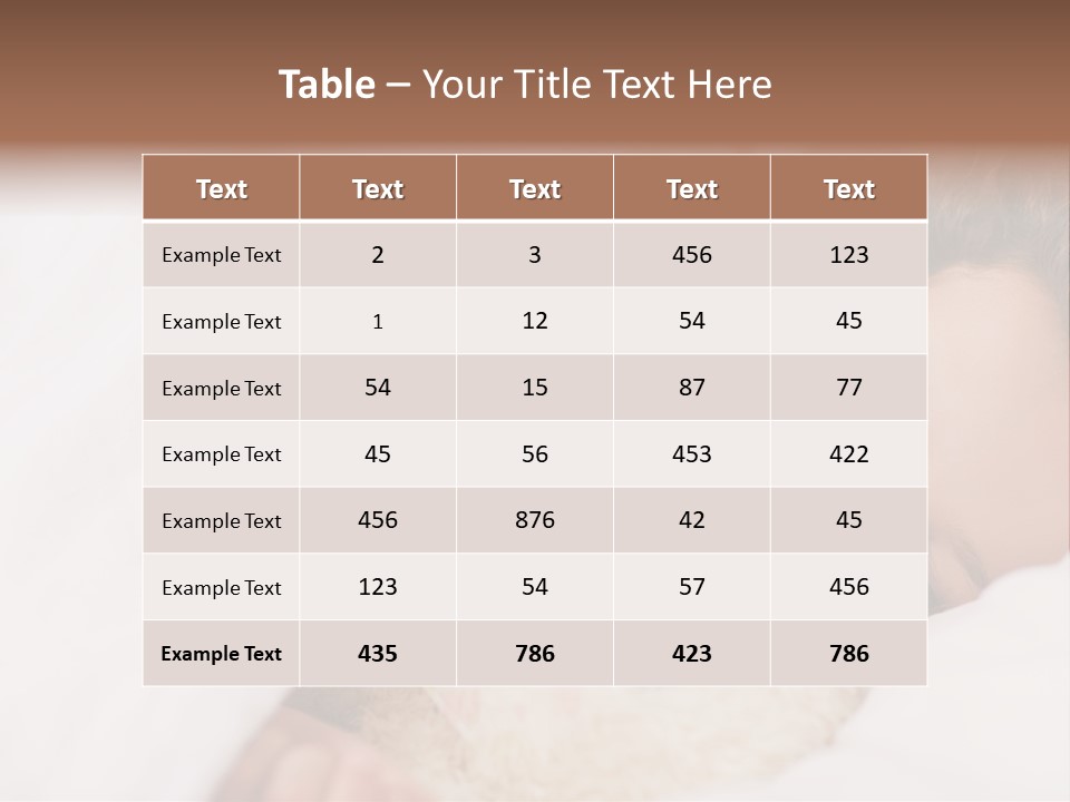 Hug Tranquil Rest PowerPoint Template