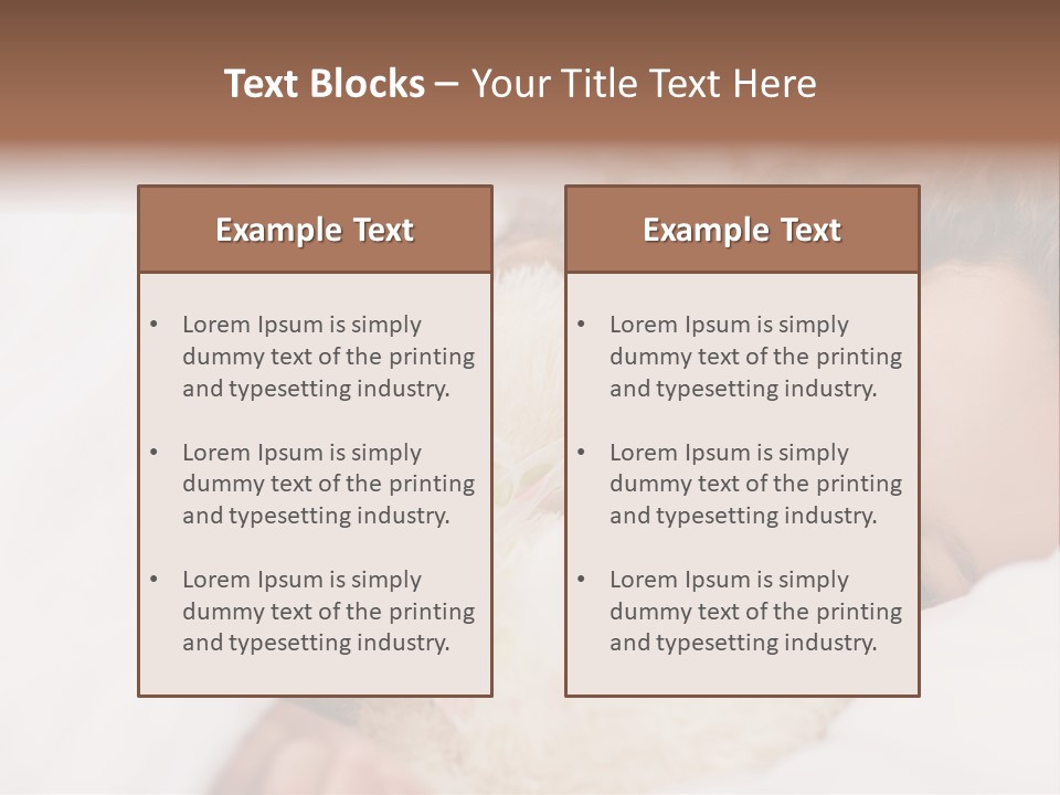 Hug Tranquil Rest PowerPoint Template