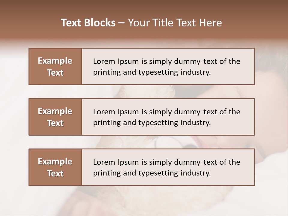 Hug Tranquil Rest PowerPoint Template