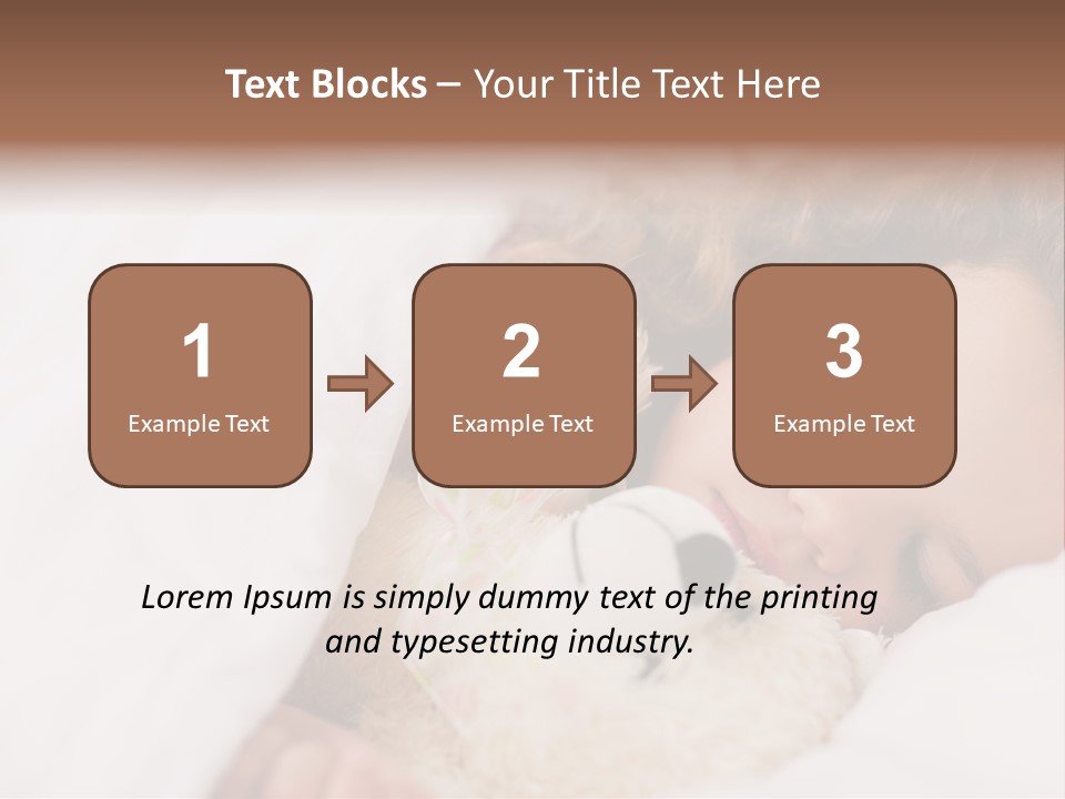 Hug Tranquil Rest PowerPoint Template
