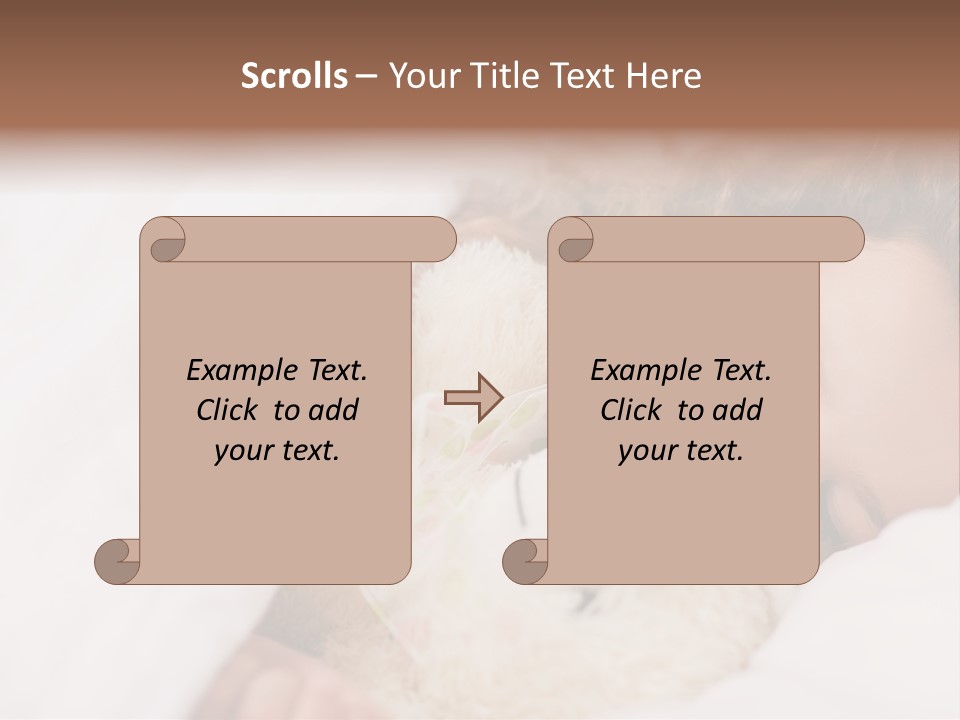 Hug Tranquil Rest PowerPoint Template