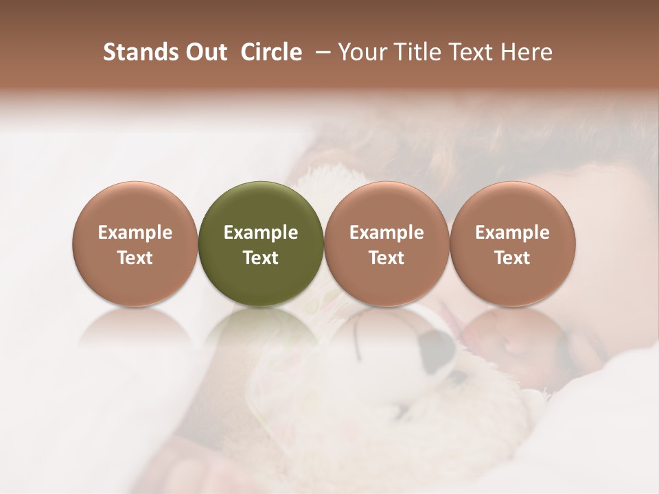 Hug Tranquil Rest PowerPoint Template