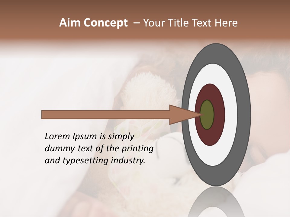 Hug Tranquil Rest PowerPoint Template