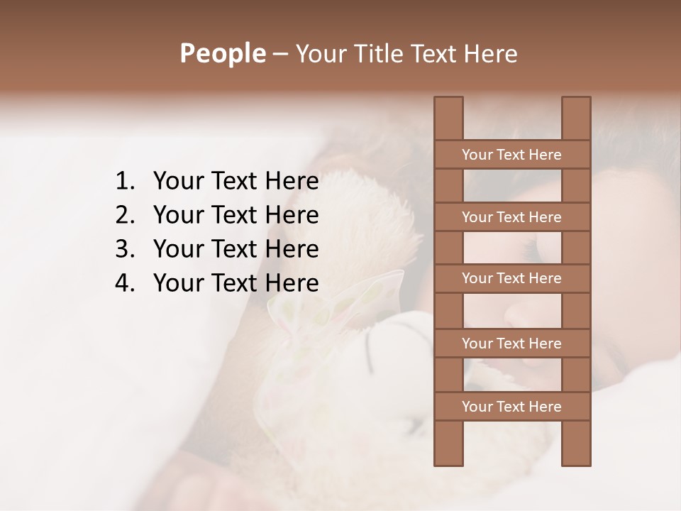 Hug Tranquil Rest PowerPoint Template