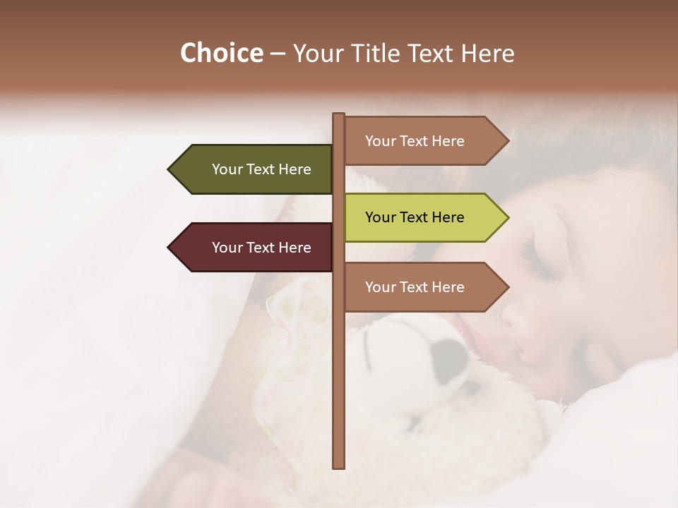 Hug Tranquil Rest PowerPoint Template