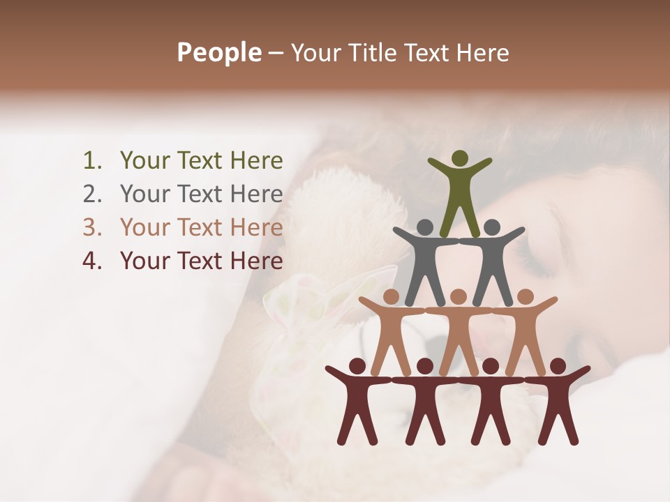 Hug Tranquil Rest PowerPoint Template