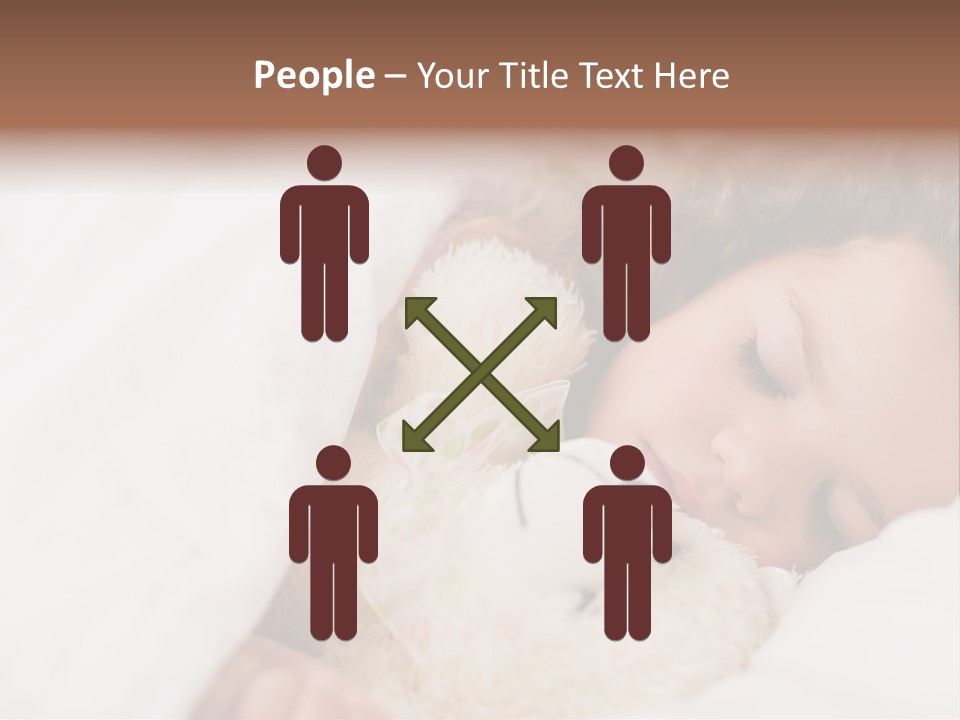 Hug Tranquil Rest PowerPoint Template