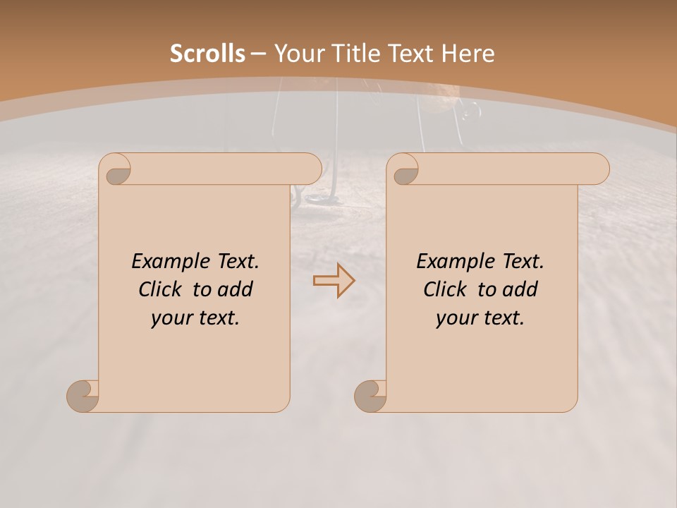 Person Weird Dog PowerPoint Template
