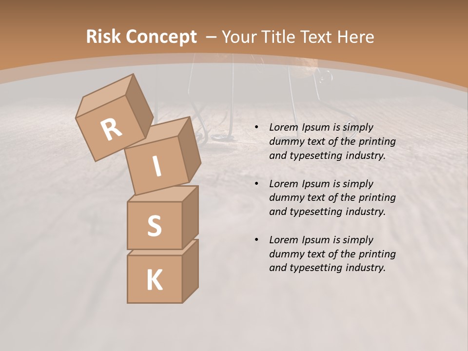 Person Weird Dog PowerPoint Template