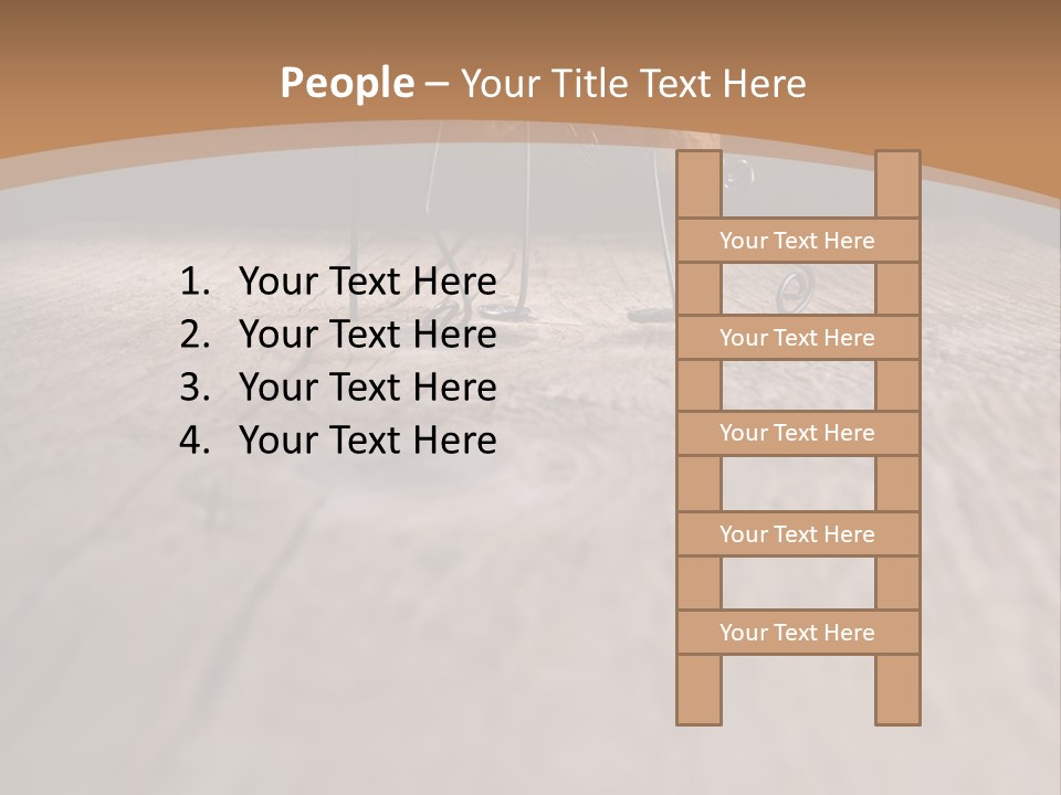 Person Weird Dog PowerPoint Template