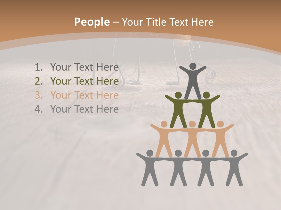 Person Weird Dog PowerPoint Template