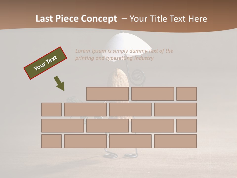 Nut Figurine Airing PowerPoint Template
