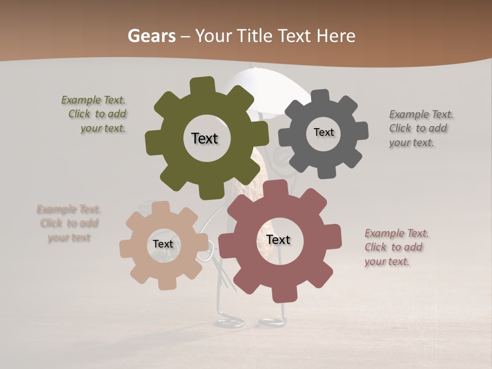 Nut Figurine Airing PowerPoint Template