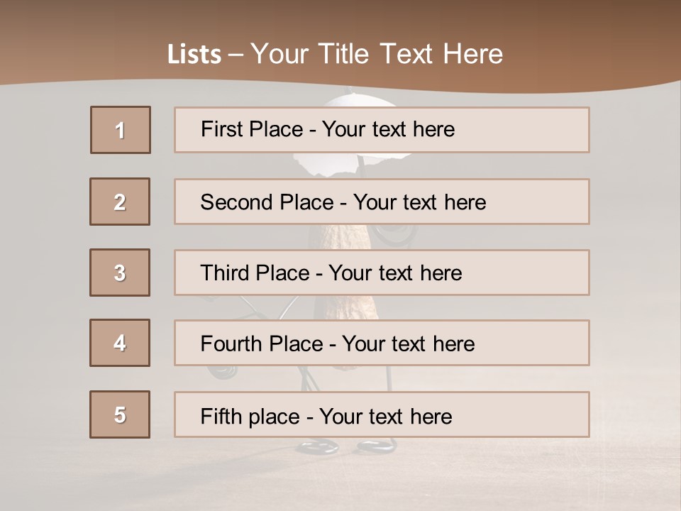 Nut Figurine Airing PowerPoint Template