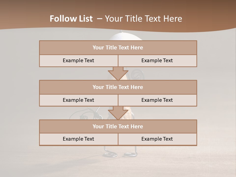 Nut Figurine Airing PowerPoint Template