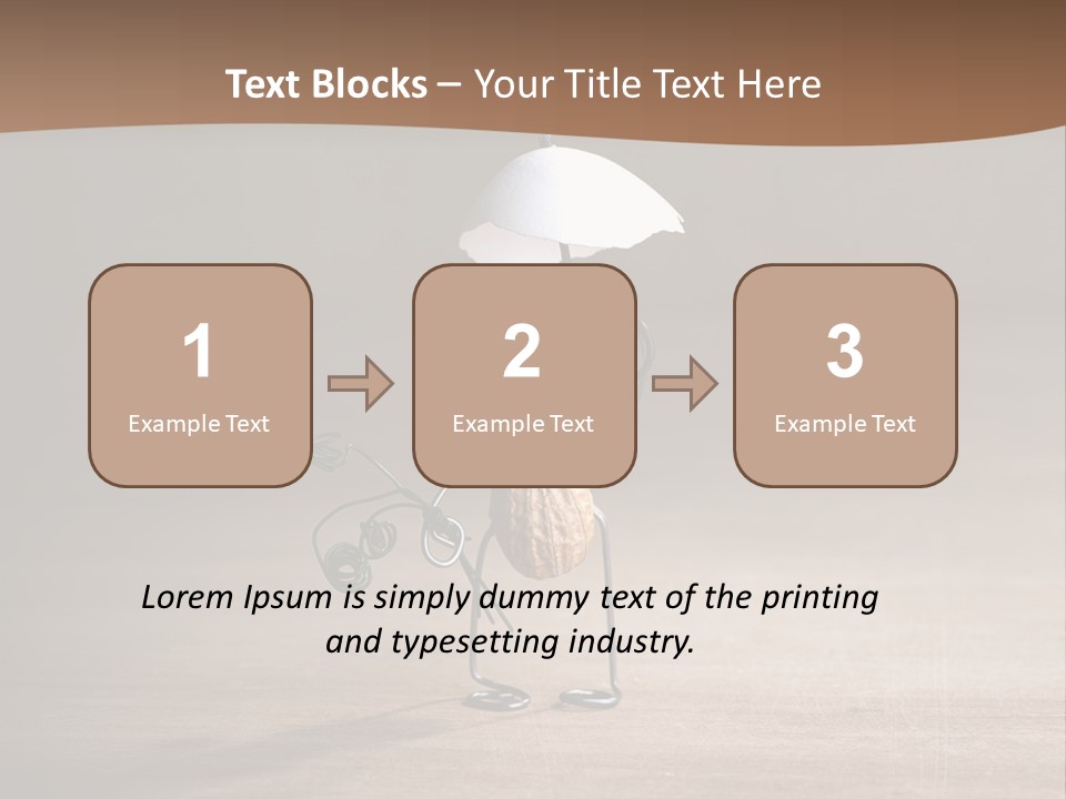 Nut Figurine Airing PowerPoint Template