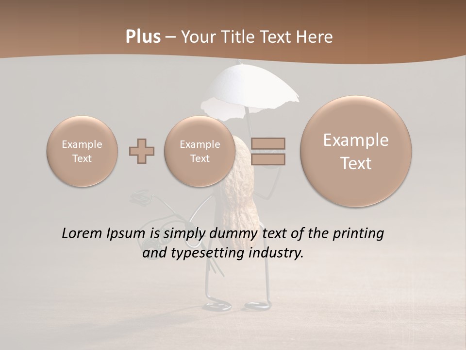 Nut Figurine Airing PowerPoint Template