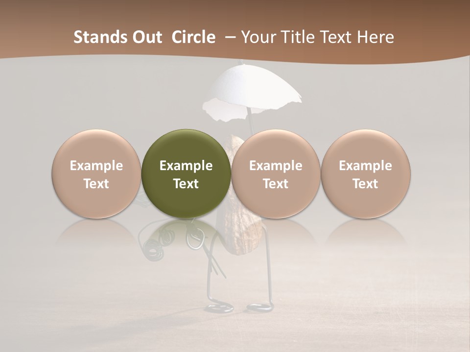 Nut Figurine Airing PowerPoint Template