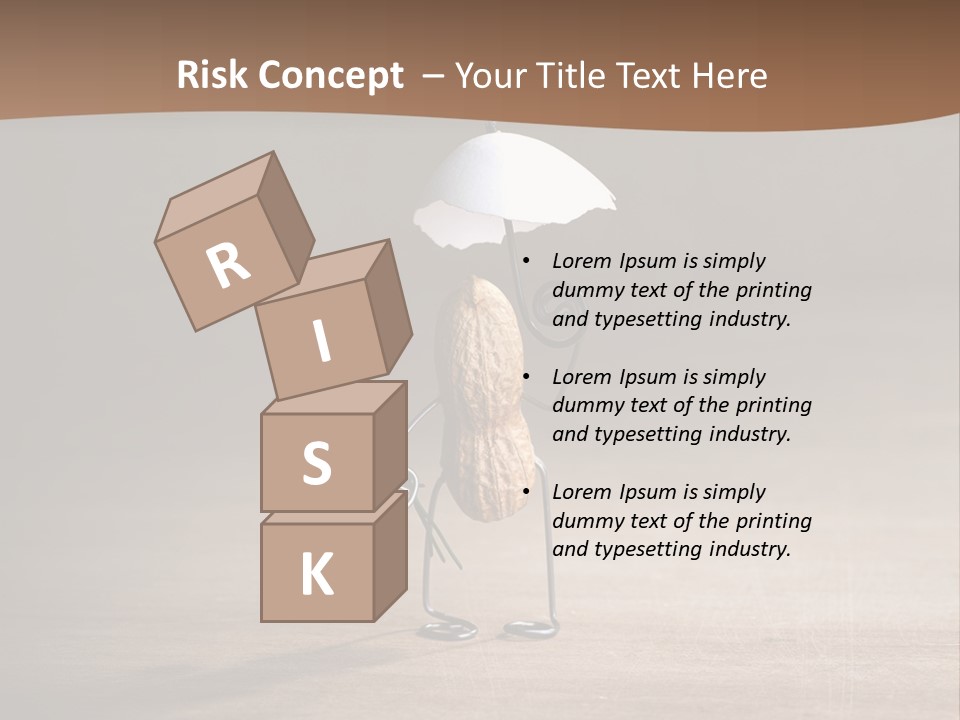 Nut Figurine Airing PowerPoint Template