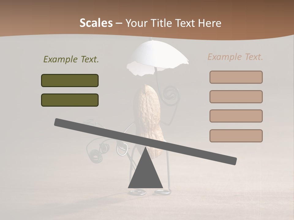 Nut Figurine Airing PowerPoint Template