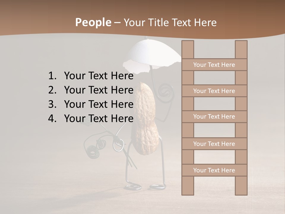 Nut Figurine Airing PowerPoint Template