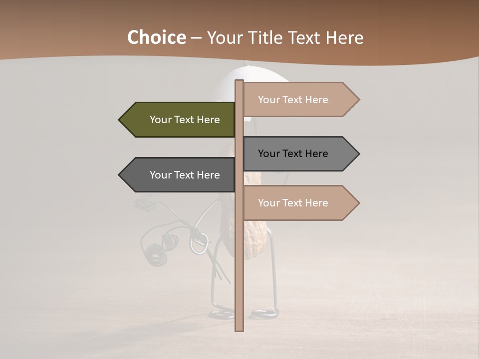 Nut Figurine Airing PowerPoint Template