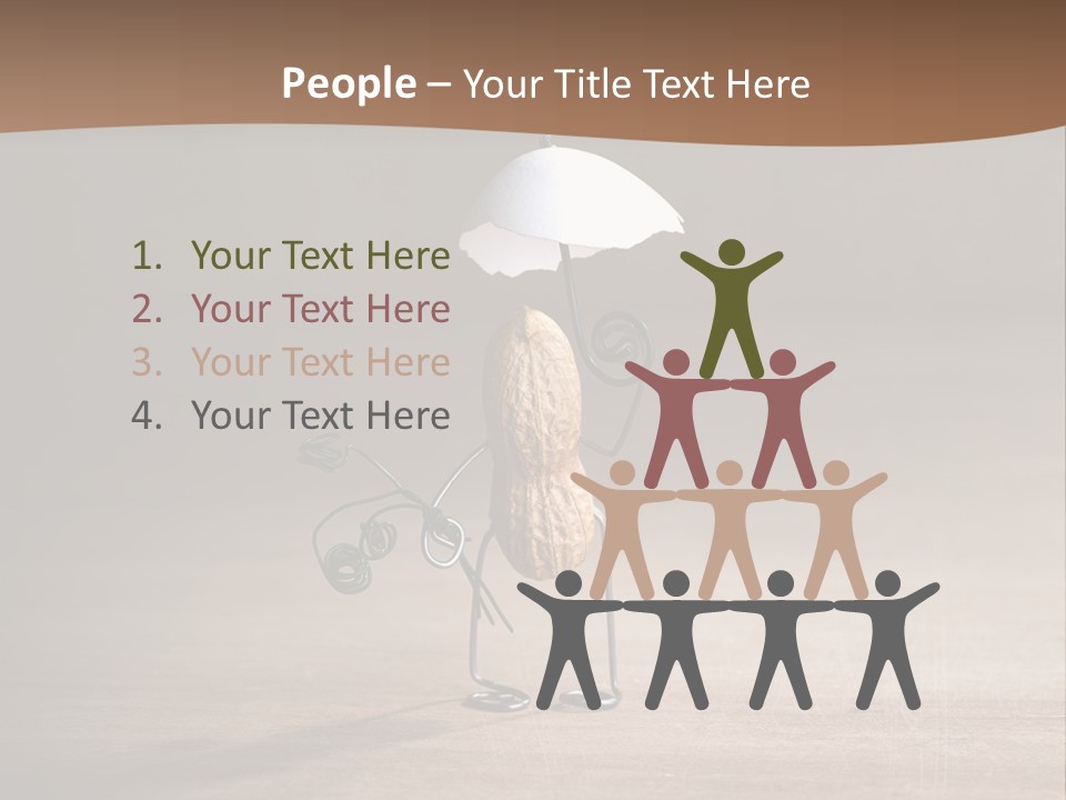 Nut Figurine Airing PowerPoint Template