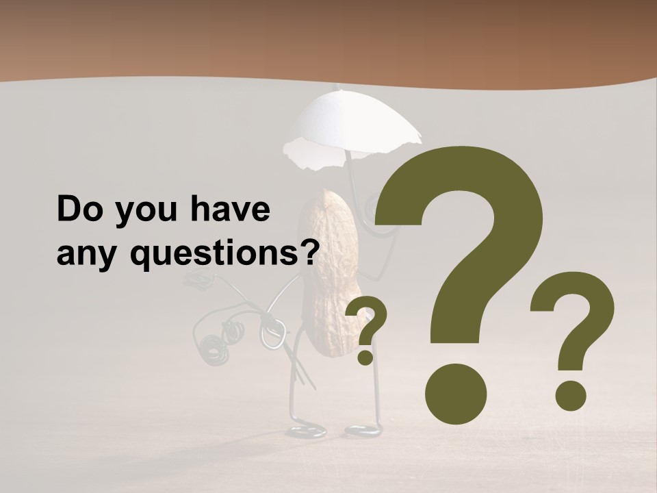 Nut Figurine Airing PowerPoint Template