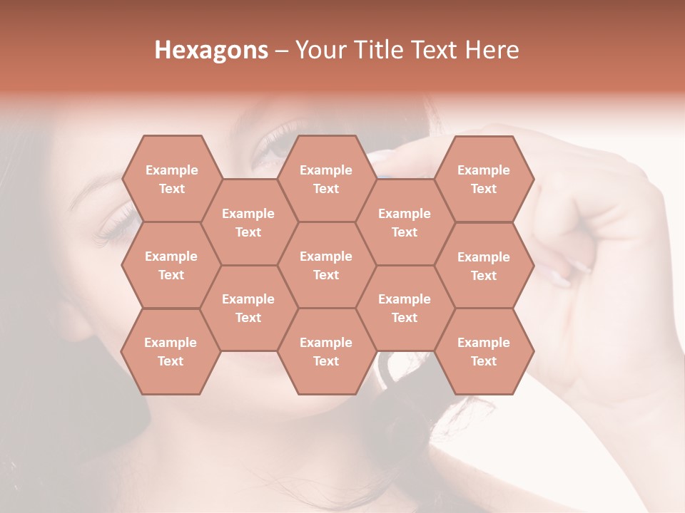 Illness Female Blue PowerPoint Template