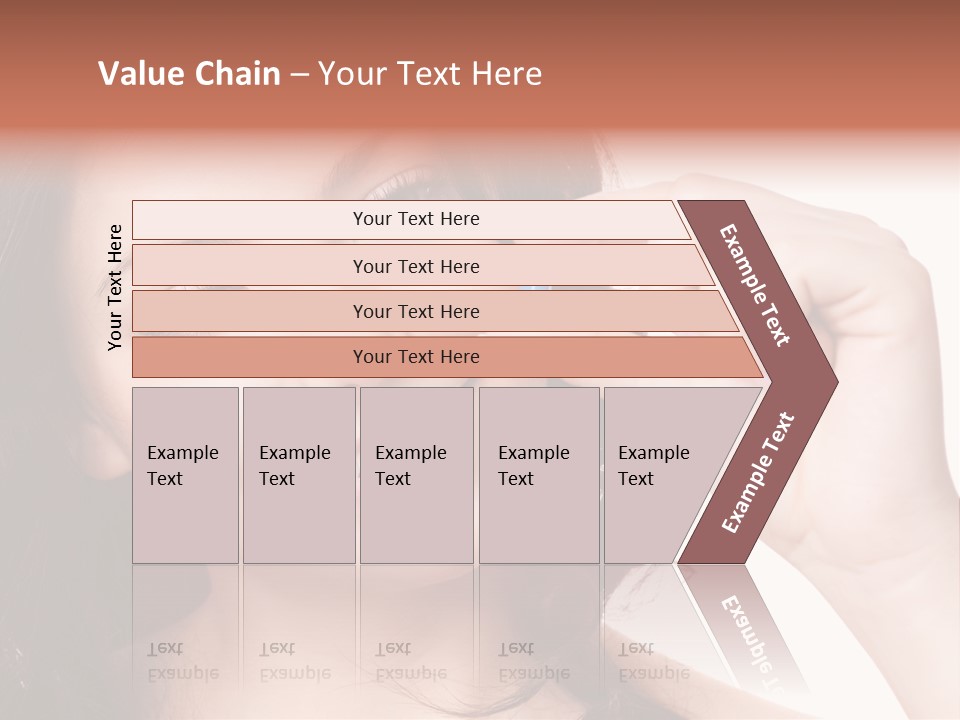Illness Female Blue PowerPoint Template