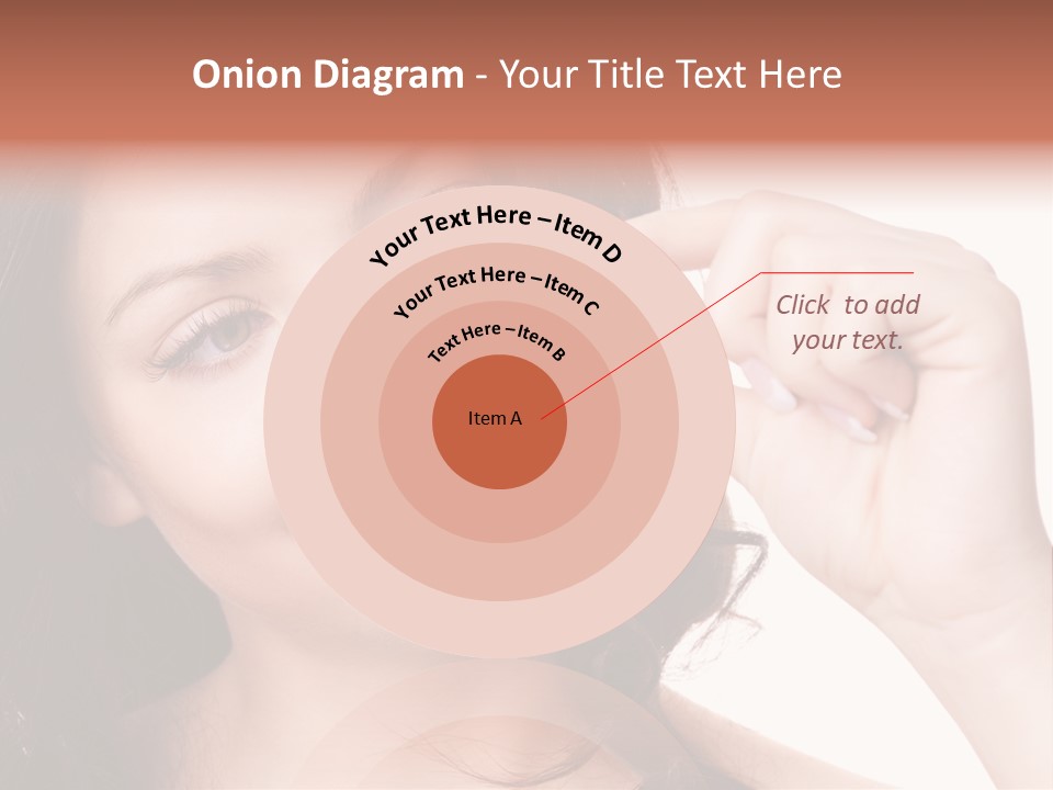 Illness Female Blue PowerPoint Template