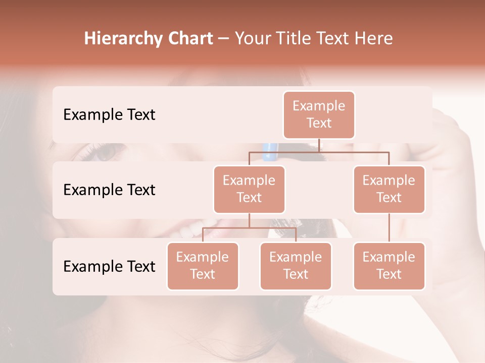 Illness Female Blue PowerPoint Template