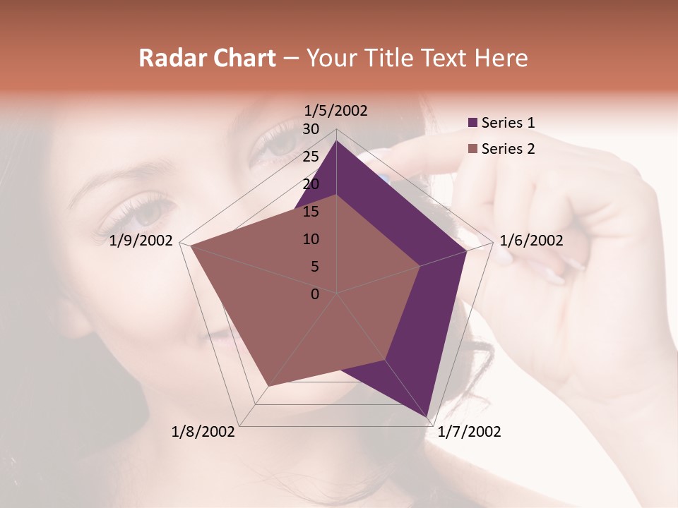 Illness Female Blue PowerPoint Template