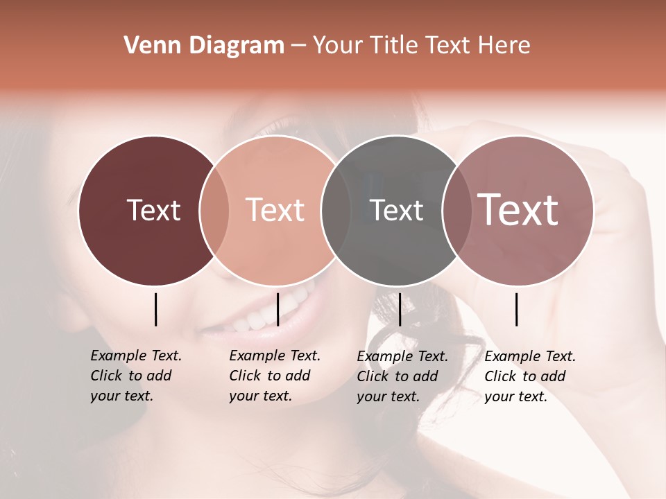 Illness Female Blue PowerPoint Template