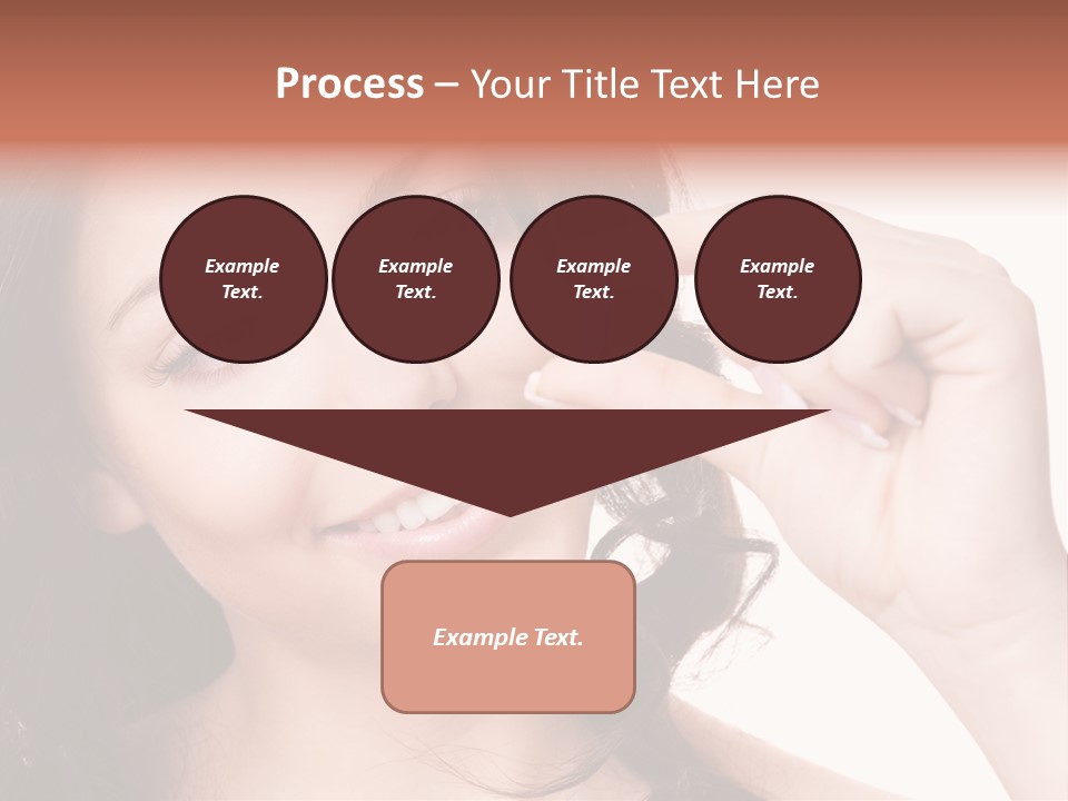 Illness Female Blue PowerPoint Template