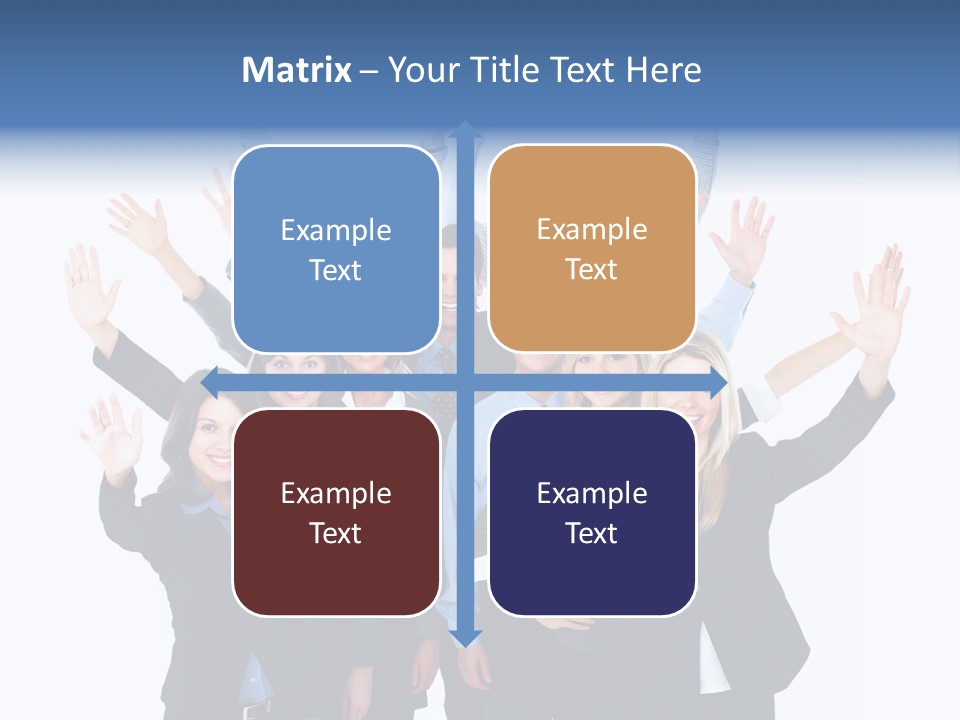 Team Expressions Background PowerPoint Template